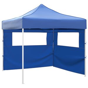 vidaXL Party-Zelt Blau 291 x 291 x 315 cm Oxford-Stoff