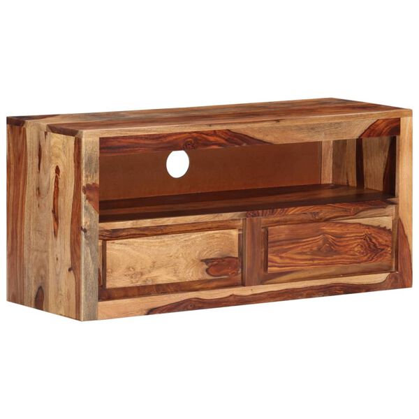 vidaXL TV-Schrank 88x30x40 cm Massivholz