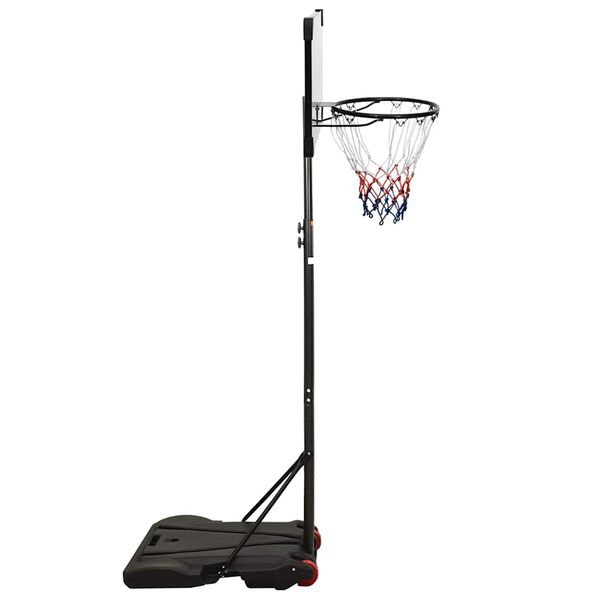 vidaXL Basketballst&auml;nder Transparent 216-250 cm Polycarbonat