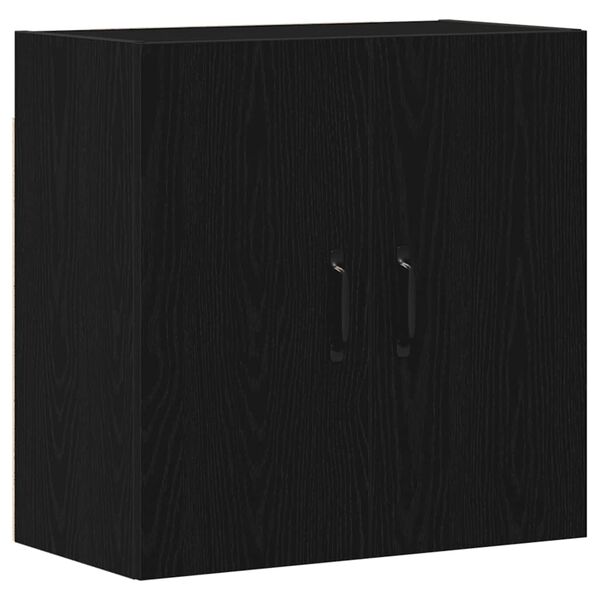 vidaXL Wandschrank Schwarze Eiche 60 x 31 x 60 cm Holzwerkstoff