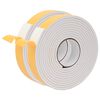 vidaXL Selbstklebendes Schaumstoffband 2 stk. Wei&szlig; 30mm x 5m CR-Schaum