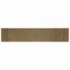 vidaXL Bereichsteppich Schwarz 60 x 400 cm Jute