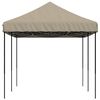 vidaXL Party-Zelt Taupe 292 x 580 x 315 cm Oxford-Stoff