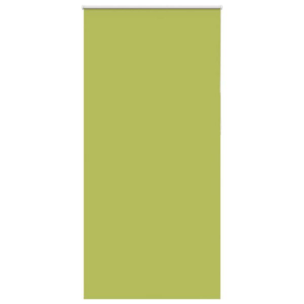 vidaXL Verdunkelungsrollo Gr&uuml;n 105x210cm Stoffbreite 100,7cm Polyester