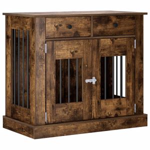 vidaXL Hundek&auml;figm&ouml;bel R&auml;uchereiche 90 x 47,5 x 80 cm Holzwerkstoff