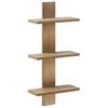 vidaXL Wandregal Artisan-Eiche 30 x 13.5 x 64.5 cm Holzwerkstoff
