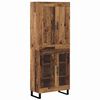 vidaXL Highboard Altholz 69,5 x 34 x 180 cm Holzwerkstoff