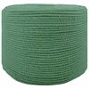 vidaXL Baumwollseil 8 mm 250 m Gr&uuml;n 100% Baumwolle