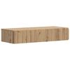 vidaXL Wandmontierter Beistelltisch Artisan-Eiche 87,5 x 34,5 x 17 cm