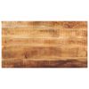 vidaXL Tischplatte 100x50x2,5 cm Rechteckig Raues Massivholz Mango