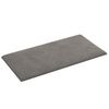 vidaXL Wandkopfteilen 12 pcs Hellgrau 30 x 15 cm Samt