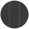 vidaXL Bodenfolie f&uuml;r Pools Schwarz &Oslash; 306 cm Vliesstoff