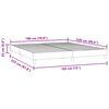 vidaXL Boxspringbett ohne Matratze Rosa 180x220 cm Samt
