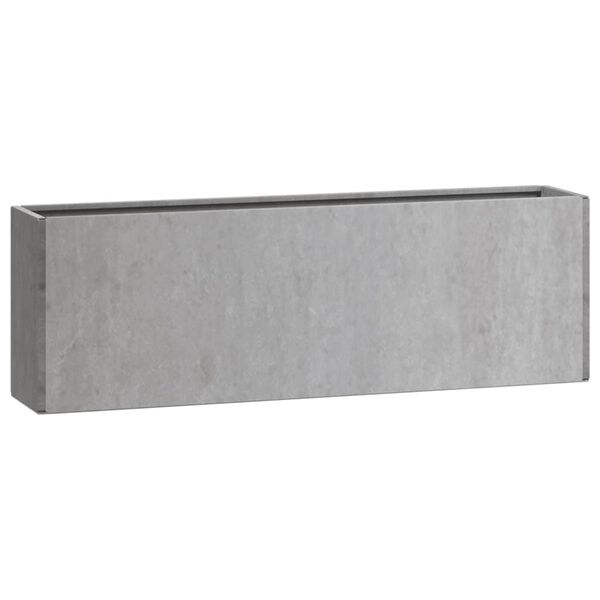 vidaXL Wand-Pflanzk&uuml;bel 2 Stk. Rostig Cortenstahl 53x10x17 cm