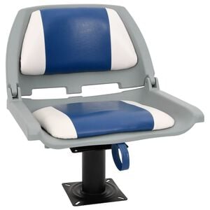 vidaXL Bootssitz mit Podest 360&deg; Drehbar