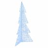 vidaXL Weihnachtsbaum 240 LEDs Kaltwei&szlig; 180 cm Acryl