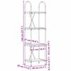vidaXL B&uuml;cherregal Artisan-Eiche 40 x 30 x 146 cm Holzwerkstoff