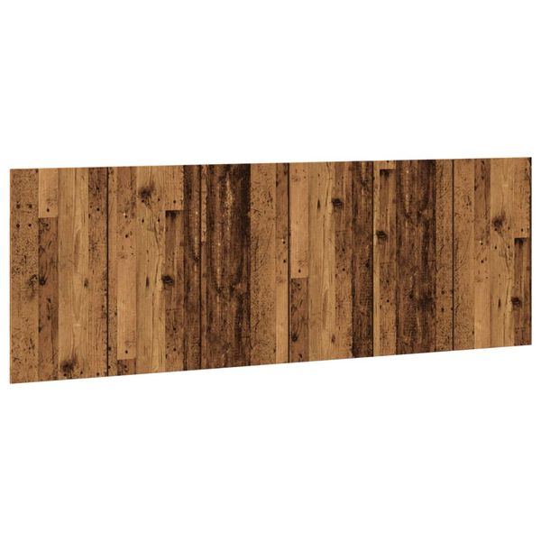 vidaXL Kopfteil Wandmontage Altholz-Optik 240x1,5x80 cm Holzwerkstoff
