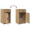 vidaXL Sideboard Artisan-Eiche 40 x 40,5 x 75 cm Holzwerkstoff