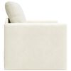 vidaXL Schlafsofa 60cm Creme Samt