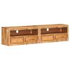 vidaXL TV-Schr&auml;nke 2 Stk. 88x30x40 cm Massivholz Akazie