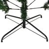 vidaXL K&uuml;nstlicher Weihnachtsbaum Klappbar mit St&auml;nder 180 cm