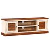 vidaXL TV-Schrank Massivholz Akazie Mango 120x30x40 cm