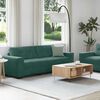 vidaXL | Sofa Set | 2 pcs Dunkelgr&uuml;n 221 x 78 x 80 cm Samt