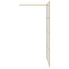 vidaXL Walk-in Duschwand Gold 140 x 195 cm Geh&auml;rtetes Glas