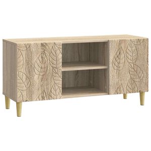 vidaXL TV-Schr&auml;nk 102 x 34,5 x 50 cm Sonoma-Eiche Holzwerkstoff