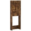vidaXL Toilettenschrank DELFT Raucheiche 66 x 25,5 x 190 cm