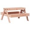 vidaXL Picknicktisch f&uuml;r Kinder 88x97x52 cm Massivholz Douglasie