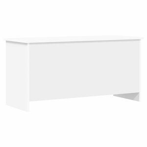 vidaXL Aufbewahrungstruhe Wei&szlig; 100 x 40 x 50 cm Holzwerkstoff
