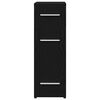 vidaXL Apothekerschrank Schwarze Eiche 20 x 45.5 x 60 cm Holzwerkstoff