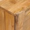 vidaXL Sideboard Braun Massivholz Mango