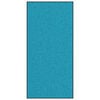 vidaXL Fu&szlig;matte Cyan und Schwarz 120 x 250 cm 100% Polyamid