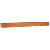 vidaXL Hochbeet Rostig 600x80x45 cm Cortenstahl