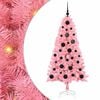 vidaXL Weihnachtsbaum Rosa 150 cm PVC