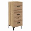 vidaXL Highboard Artisan-Eiche 69,5 x 34 x 180 cm Holzwerkstoff