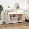 vidaXL Sideboard Weiß 100x35x74,5 cm Massivholz Kiefer
