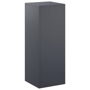 vidaXL Pflanzenst&auml;nder Anthrazit 30 x 30 x 80 cm Edelstahl
