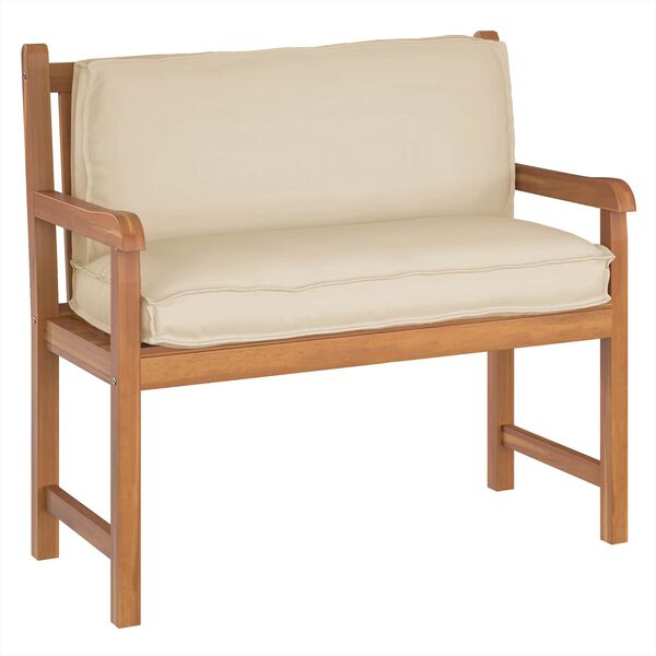 vidaXL Kissen Beige 120 x 40 x 12 cm Oxford-Stoff