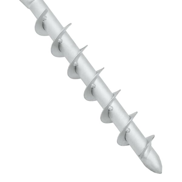 vidaXL Bodenh&uuml;lse f&uuml;r Sonnenschirm mit Stange 16x16x52 cm Stahl