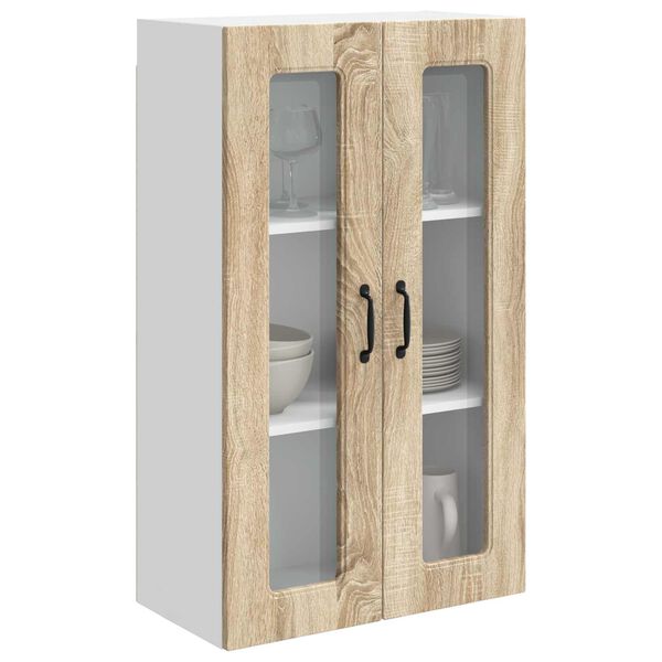 vidaXL K&uuml;chenschrank mit Speicher Kalmar Sonoma-Eiche 60 x 31 x 100 cm