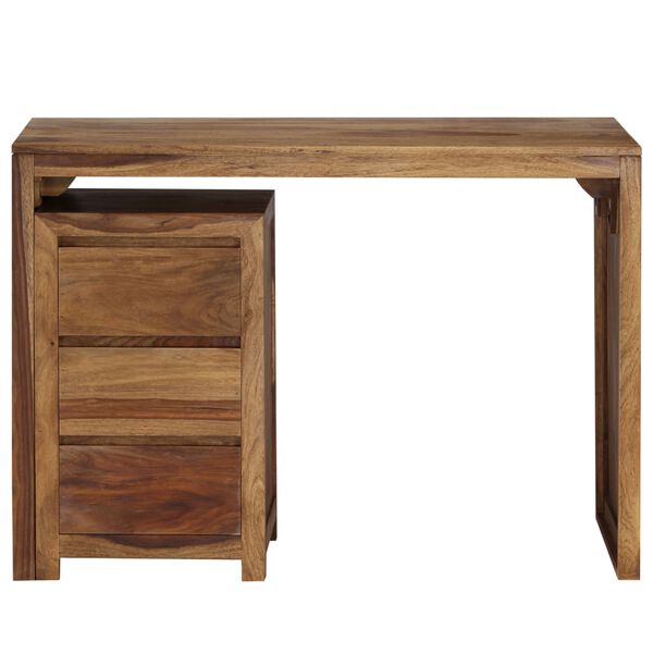 vidaXL Schreibtisch Massivholz Akazie 110&times;50&times;76 cm