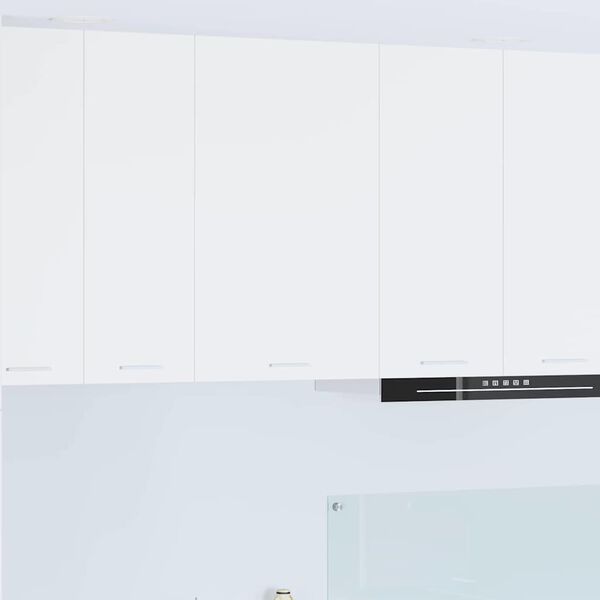 vidaXL H&auml;ngeschrank mit Speicher Wei&szlig; 50 x 31 x 80 cm Holzwerkstoff