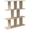 vidaXL Wandregal Sonoma-Eiche 80 x 20 x 96 cm Holzwerkstoff