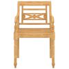 vidaXL 4-tlg. Garten-Lounge-Set Massivholz Teak