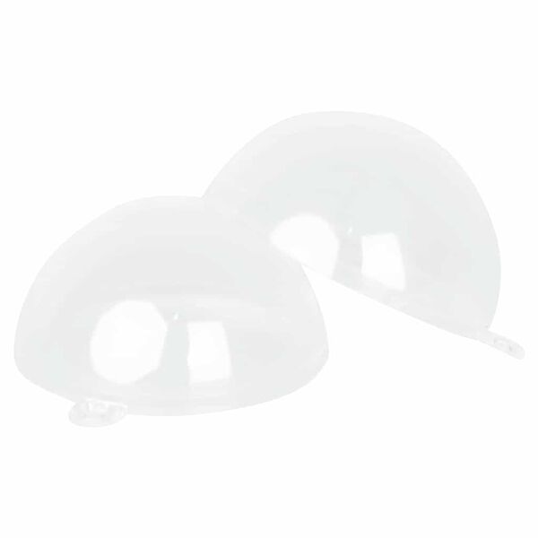 vidaXL Weihnachtskugel-Set 25 pcs Transparent Ø 8 cm Kunststoff