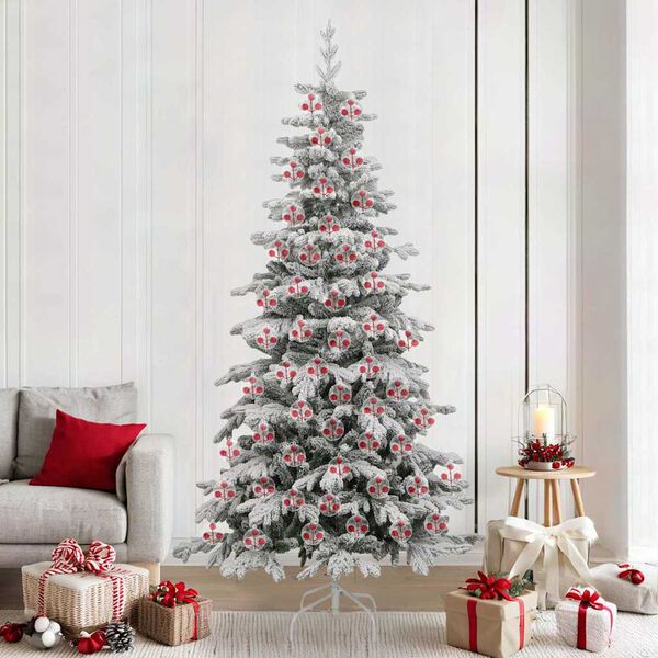 vidaXL Weihnachtskugel-Set 100 pcs Transparent &Oslash; 10 cm Kunststoff